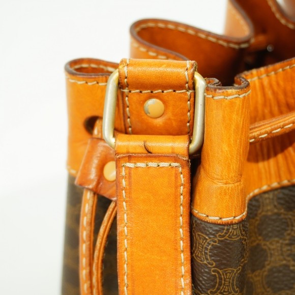 Celine Macadam Shoulder Bag Brown - Picture 12 of 16